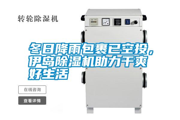 冬日降雨包裹已空投,伊島除濕機助力干爽好生活