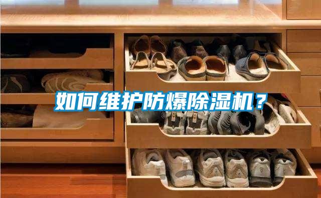 如何維護防爆除濕機?