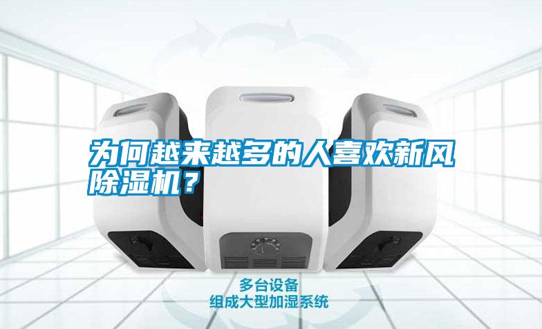 為何越來越多的人喜歡新風除濕機?