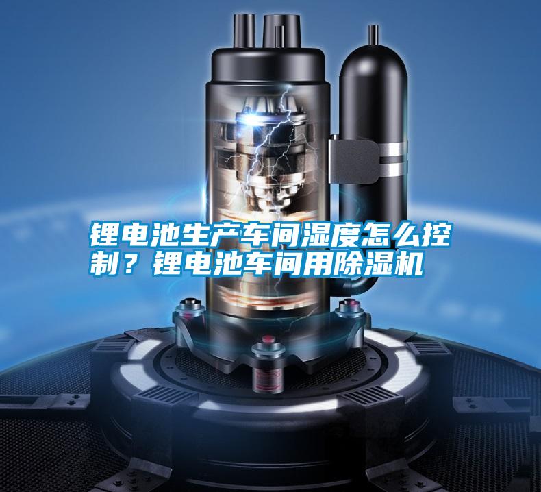 鋰電池生產(chǎn)車間濕度怎么控制？鋰電池車間用除濕機