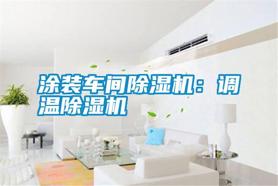 涂裝車間除濕機(jī):調(diào)溫除濕機(jī)