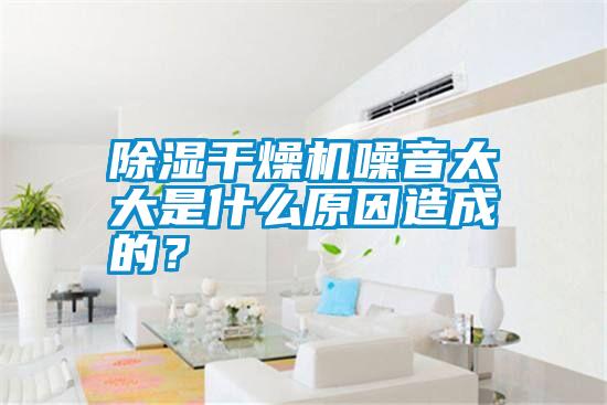 除濕干燥機噪音太大是什么原因造成的?