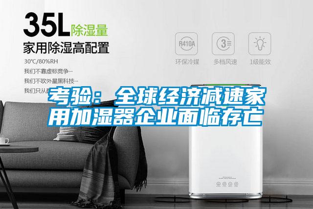 考驗:全球經濟減速家用加濕器企業面臨存亡