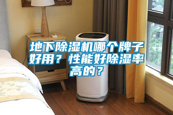 地下除濕機哪個牌子好用?性能好除濕率高的?