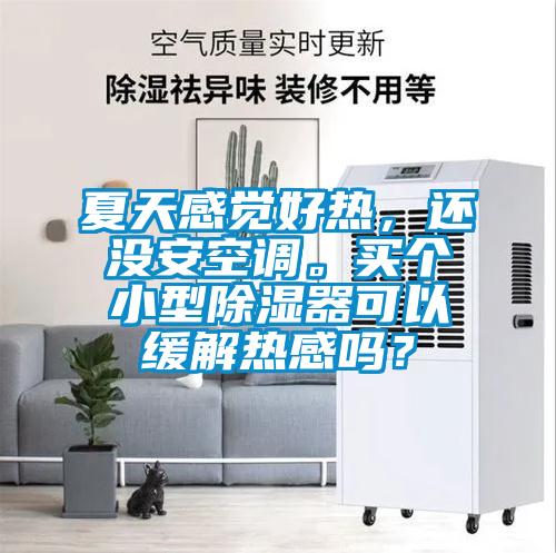 夏天感覺好熱,還沒安空調(diào)。買個小型除濕器可以緩解熱感嗎?