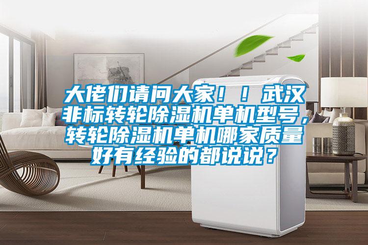 大佬們請問大家!!武漢非標轉輪除濕機單機型號,轉輪除濕機單機哪家質量好有經驗的都說說?