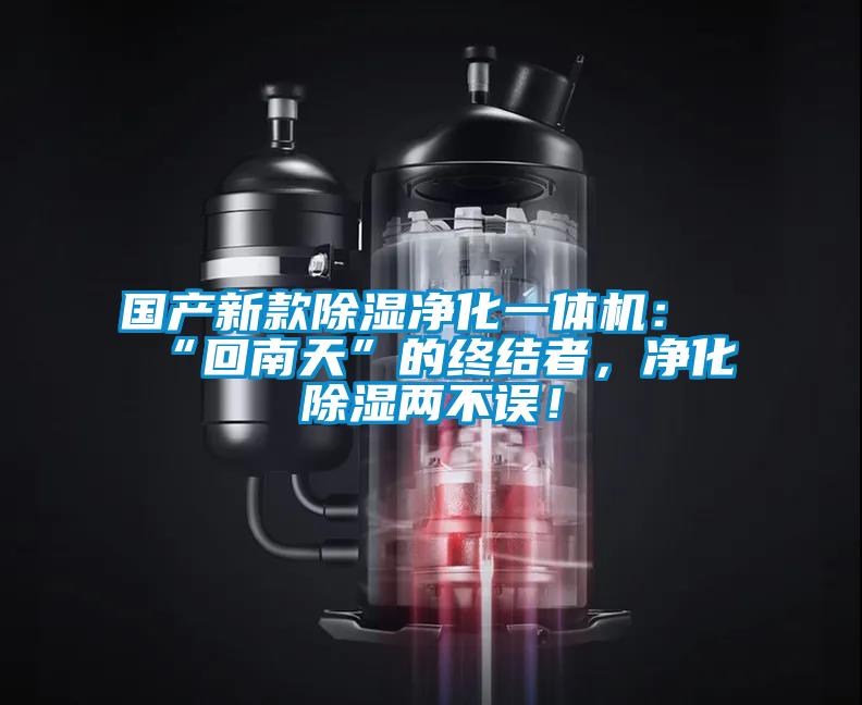 國產新款除濕凈化一體機：“回南天”的終結者，凈化除濕兩不誤！