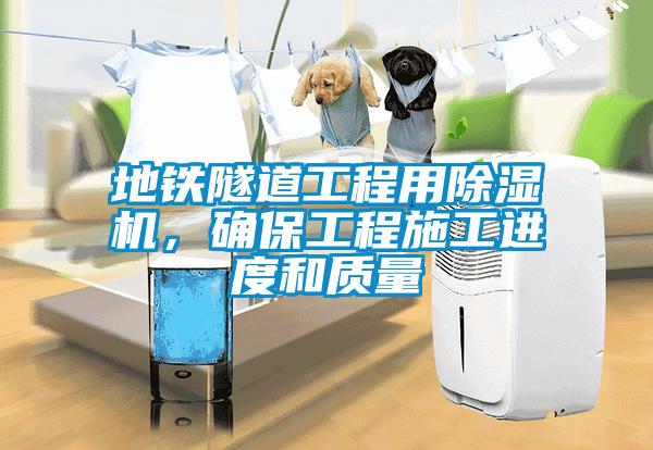 地鐵隧道工程用除濕機，確保工程施工進度和質量