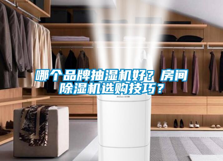哪個品牌抽濕機好?房間除濕機選購技巧?