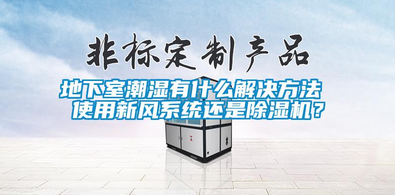 地下室潮濕有什么解決方法 使用新風系統(tǒng)還是除濕機？