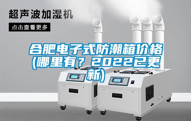 合肥電子式防潮箱價格(哪里有？2022已更新)