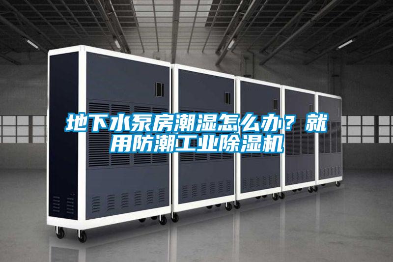 地下水泵房潮濕怎么辦？就用防潮工業(yè)除濕機