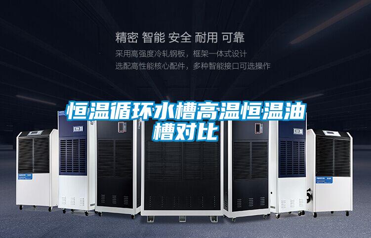 恒溫循環(huán)水槽高溫恒溫油槽對比
