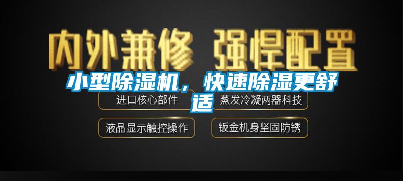 小型除濕機(jī)，快速除濕更舒適