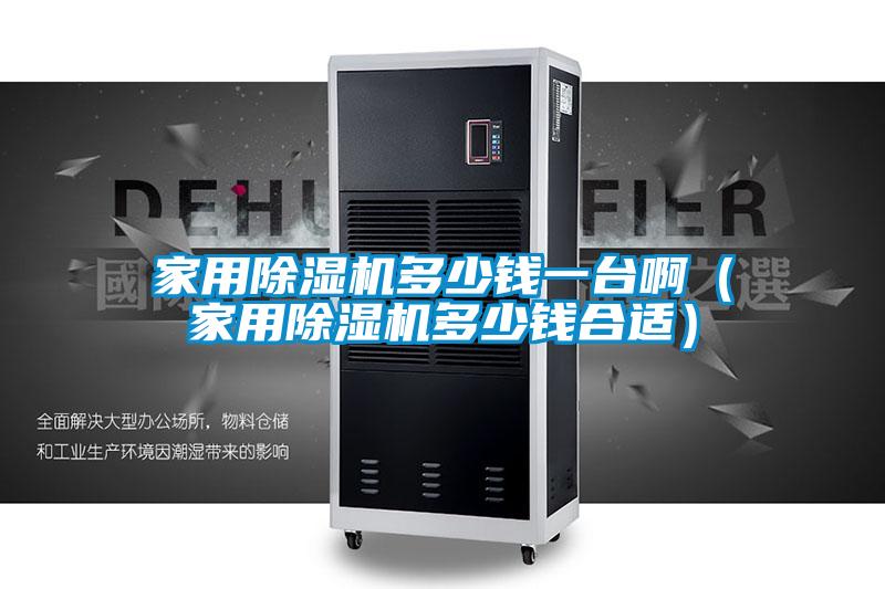 家用除濕機(jī)多少錢一臺啊（家用除濕機(jī)多少錢合適）
