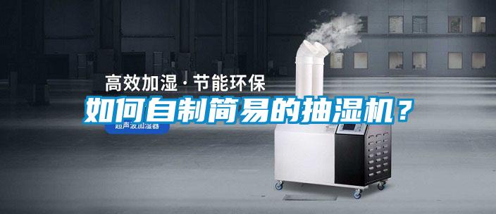 如何自制簡(jiǎn)易的抽濕機(jī)?